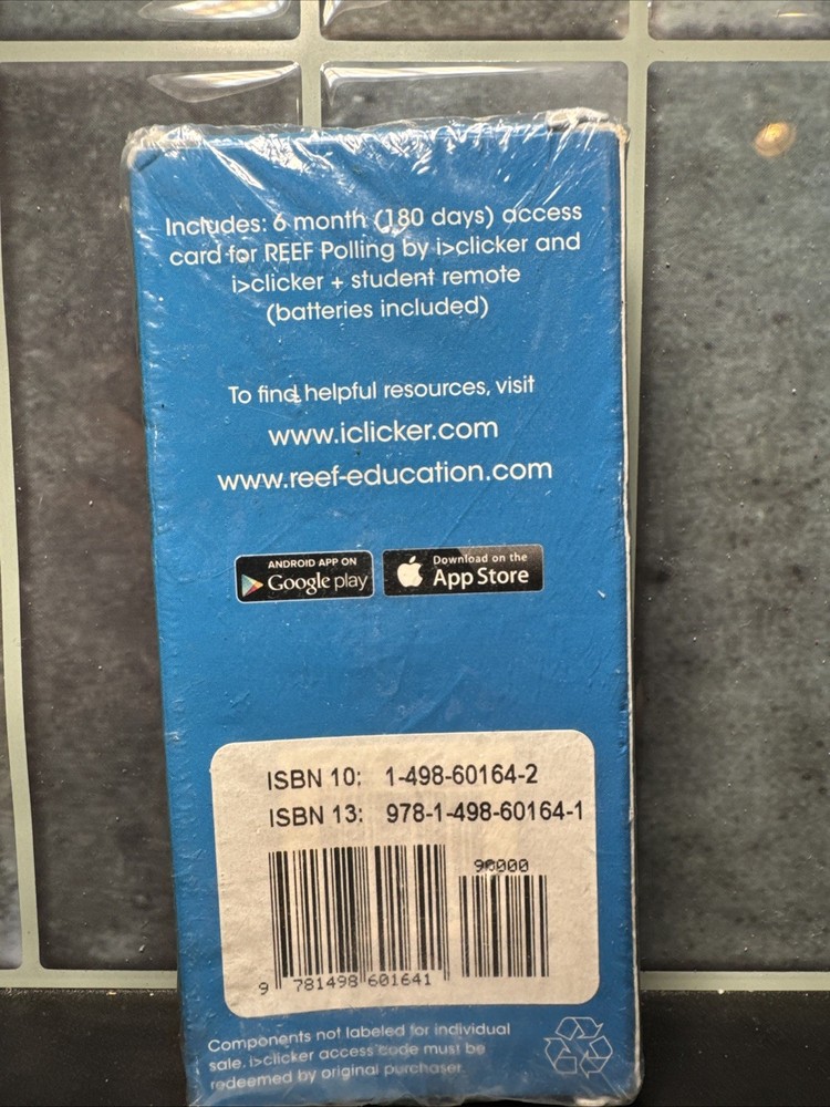 NEW i Clicker Plus Remote W/ 6 Month Reef Polling Access Card Code