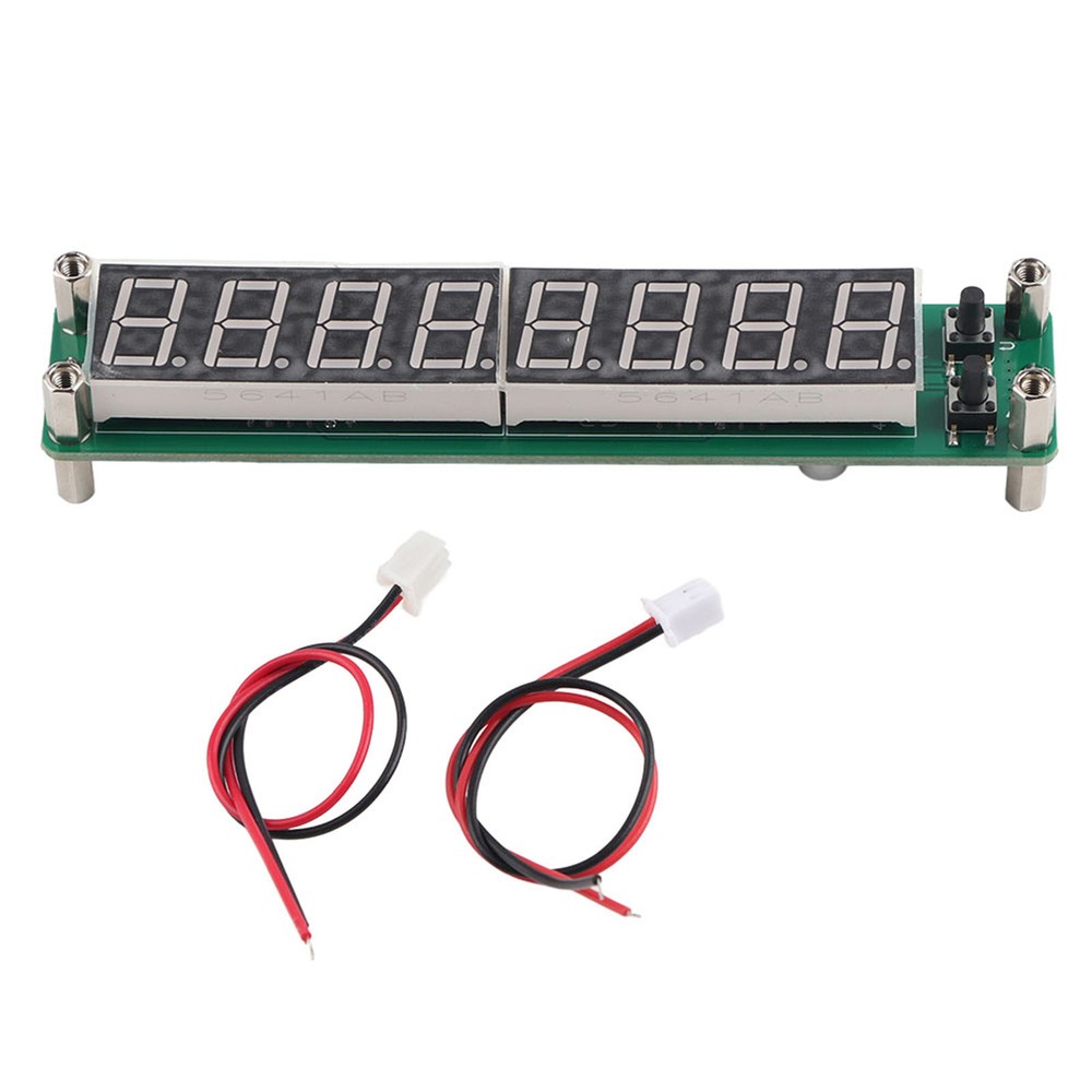 PLJ8LEDH RF Frequency Counter Cymometer Tester Module 0.1~1000MHz Kit