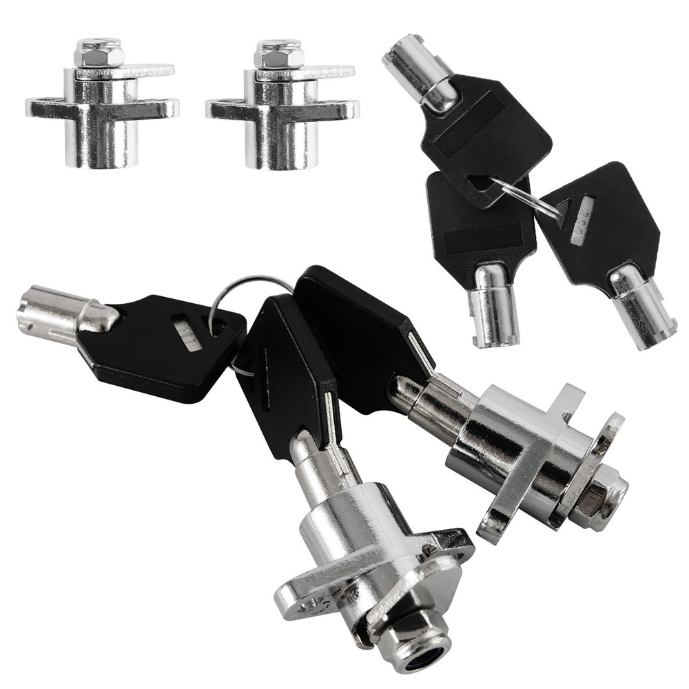 Saddle Bag Latch Lids Hardware Hinge Lock Kit For Harley Touring Glide 1993-2013