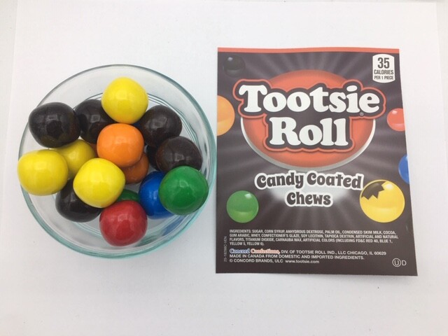 New Candy Release! Tootsie Roll Ball Chews 1160pcs 1" round For Gumball Machines