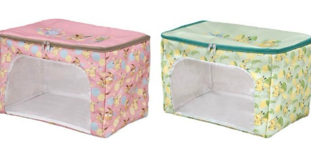 Pokemon Storage box with window 2types set 2024 Round 1 limited