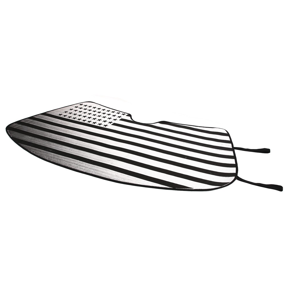 US Flag Front Windshield Sunshade UV Block Visor Cover For Corvette C8 20-26 US