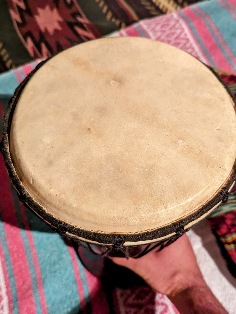 Djembe Drum with Cloth Travel Bag Medium