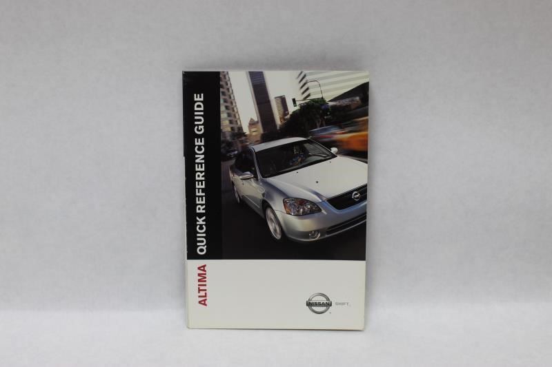 ALTIMA 2003 Owners Manual 2449747