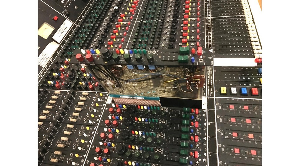 Trident TSM Recording Console Extender Board Riser KIT FORM