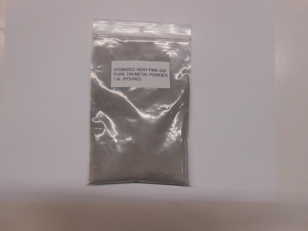 Tin Metal Powder-325 mesh 1 lb.