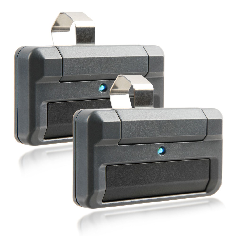 2 For 811LM LiftMaster Chamberlain 1 button Dip Switch Remote Security+ 2.0