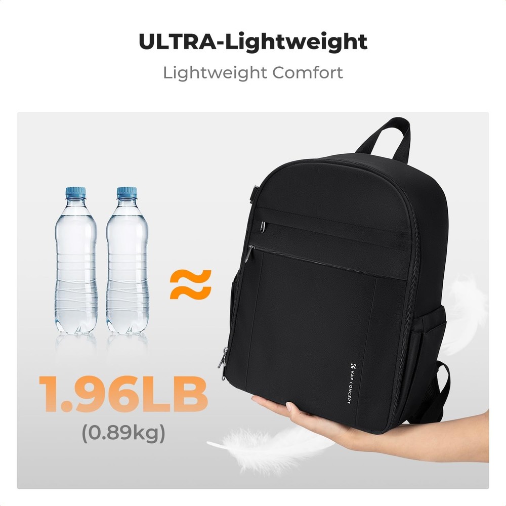 Lightweight Camera Backpack Bag, Professional Photography Bag Compatible with...