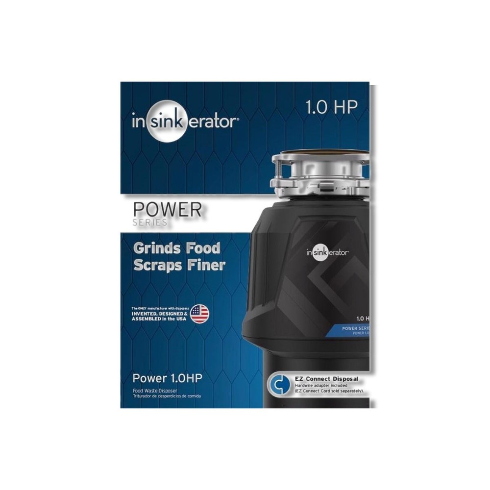 InSinkErator Power 1 HP Continuous Feed Garbage Disposal 80020-ISE