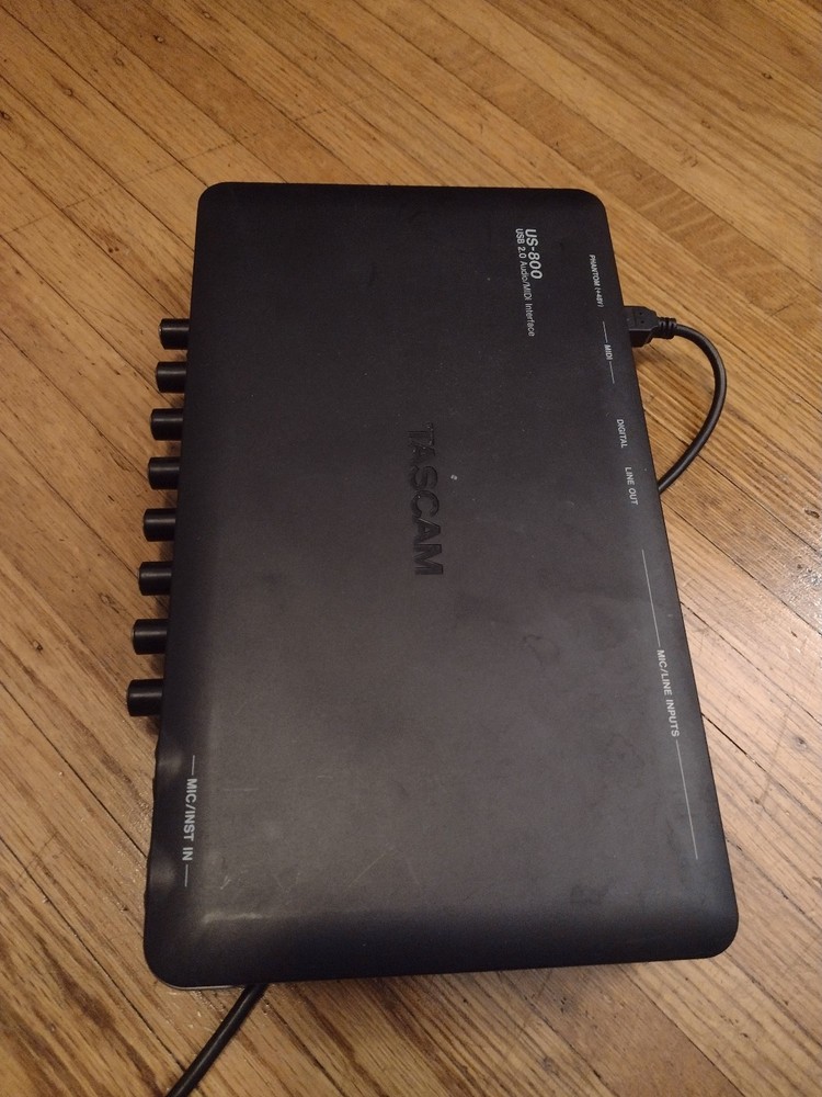 Tascam US-800 Digital Audio/MIDI Recording interface
