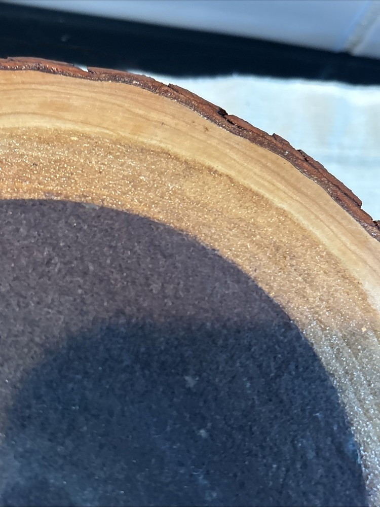 Vintage Nut Bowl With Live Edge Includes Nut Cracker & 4 Picks HMQ