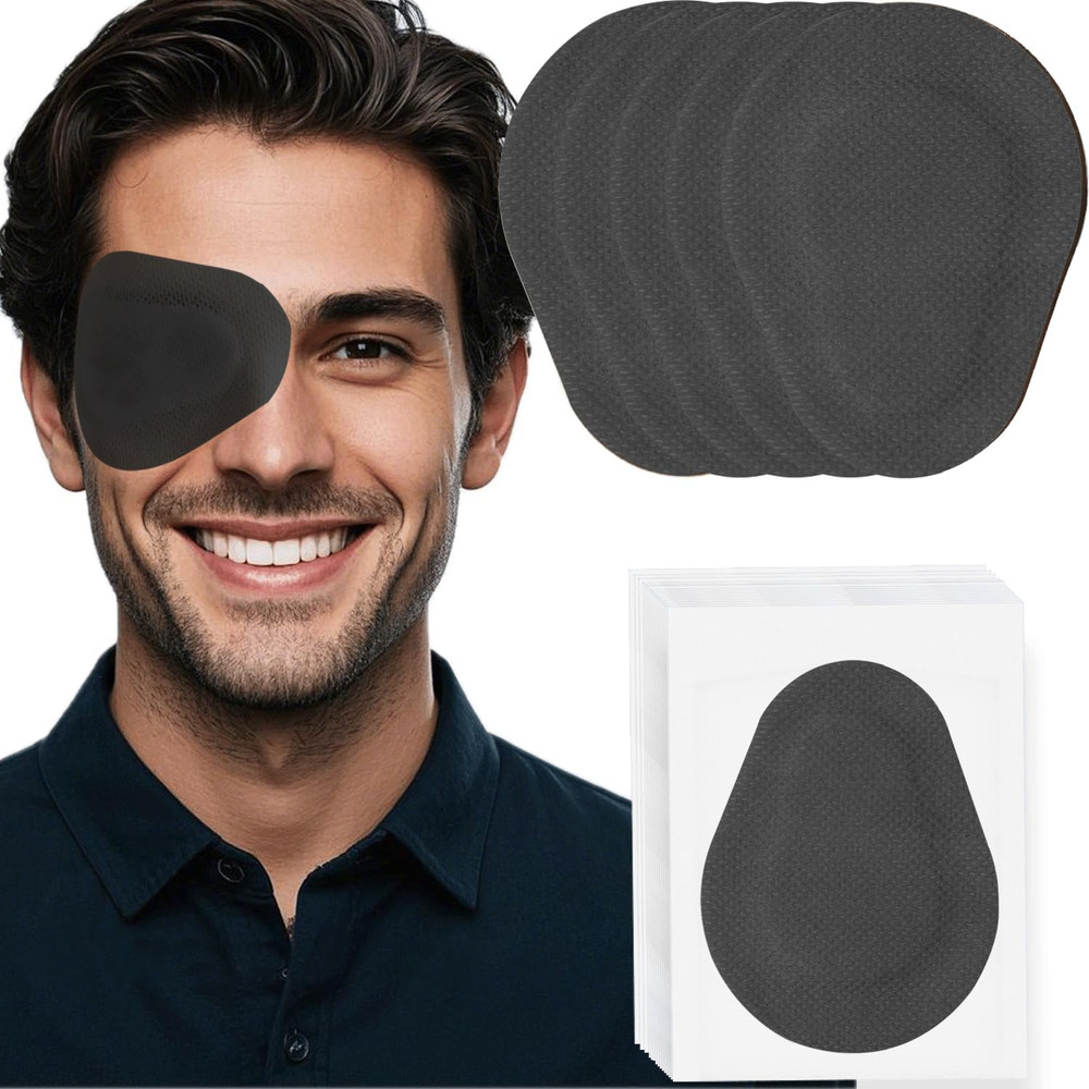 20 Pcs Adhesive Eye Patches for Adults, Medical Eye Patch Disposable Breathable