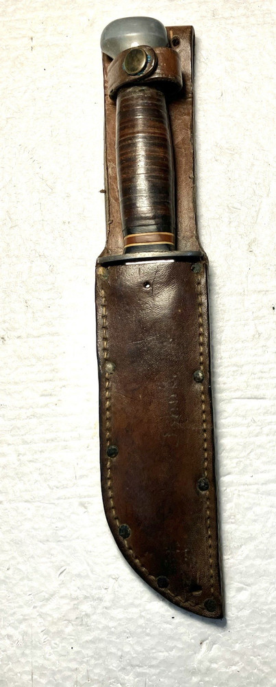 U,S, WW2 PAL  RH-36 FIGHTING KNIFE WITH SHEATH
