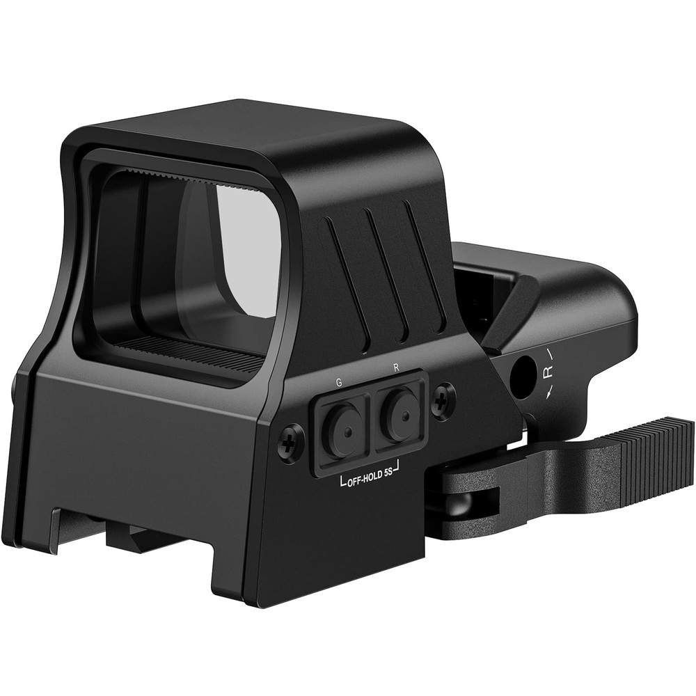 MidTen 1X22X33 Red Green Dot Sight 4 Reticles Reflex Quick 33mm,