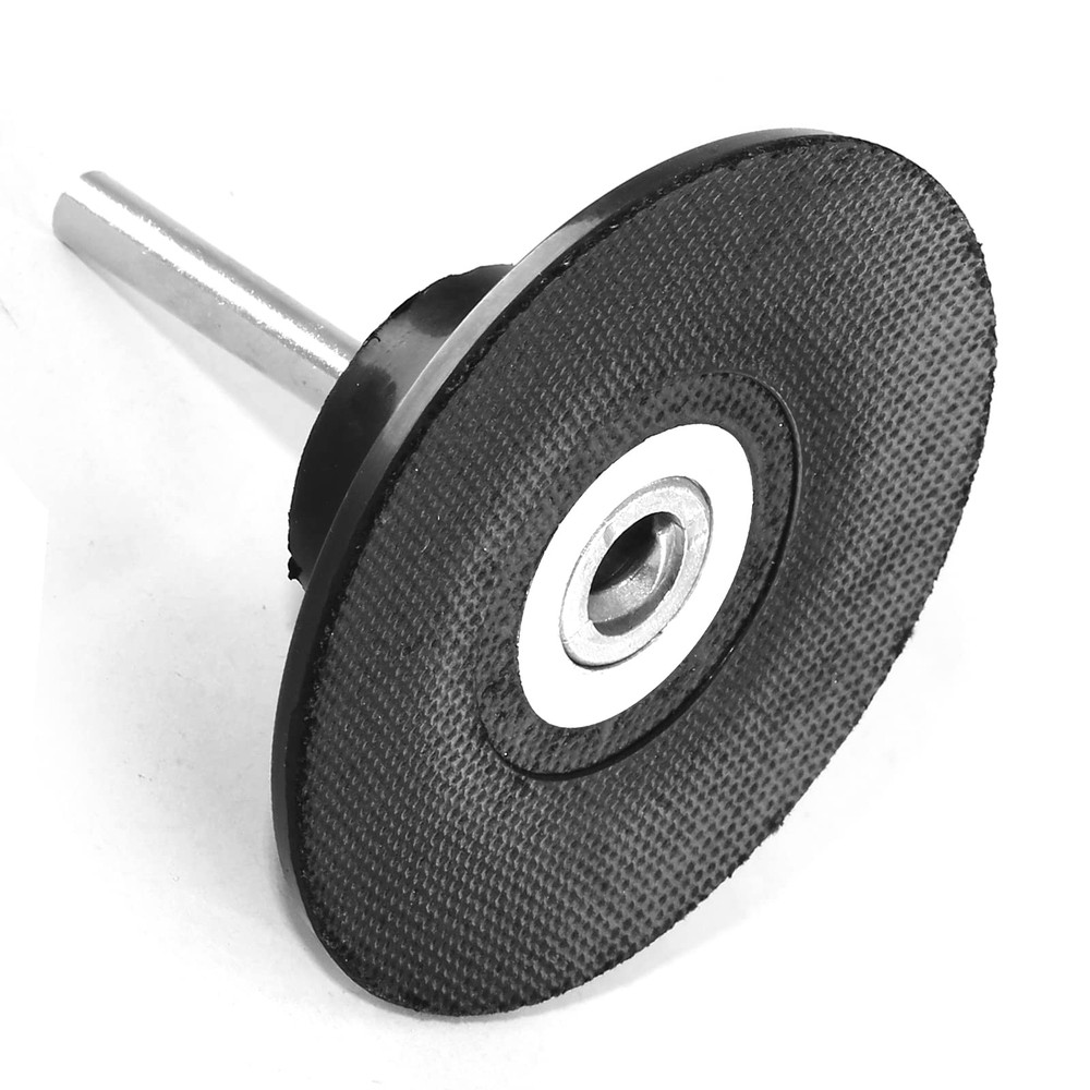 Litoexpe 3 Inch Disc Pad Holder for Roloc, 2-Pack Quick Change Black