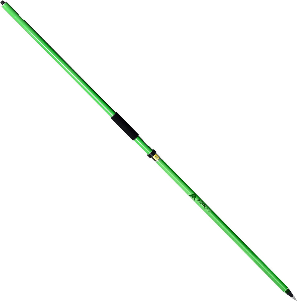 2 m Two-Piece GPS Rover Rod (Green)