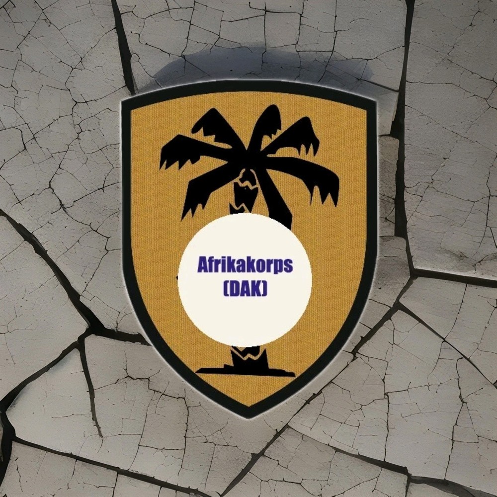 Chevron. German Afrika Korps. Wehrmacht.