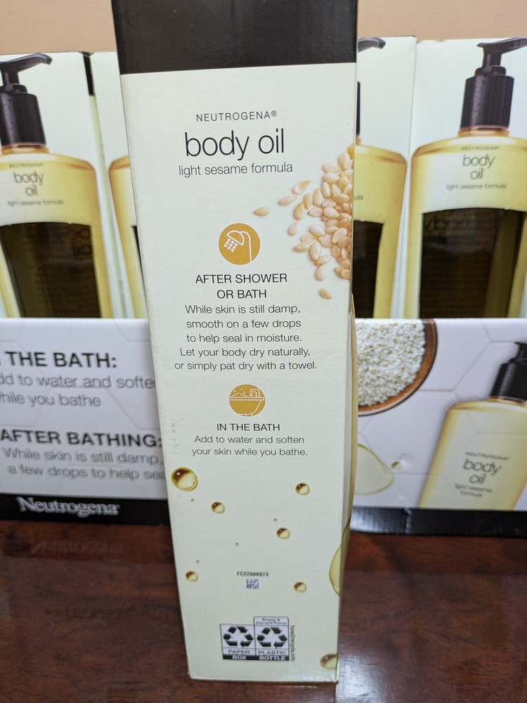 Neutrogena Body Oil Light Sesame Formula 32FL. OZ