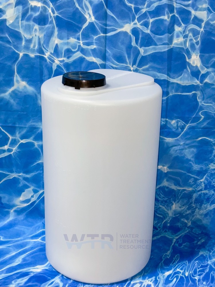 15 Gallon Tank - poly natural tank with 4" black removable cap.* Pump Mountable