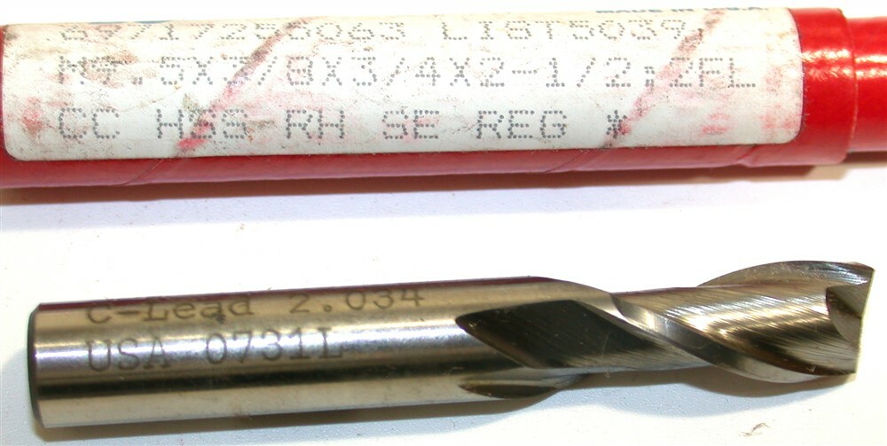Up To 4 New Regal 9.5mm 2 Flute HSS End Mills 55063