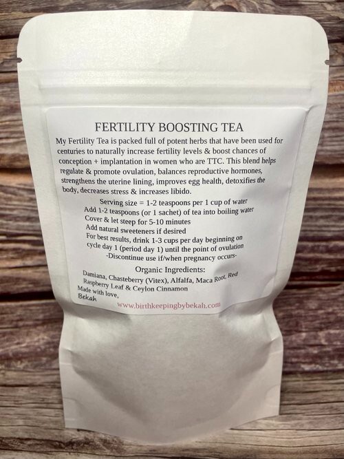 Fertility Boosting Bundle, TTC, Infertility, 3 Organic, Conceive Naturally