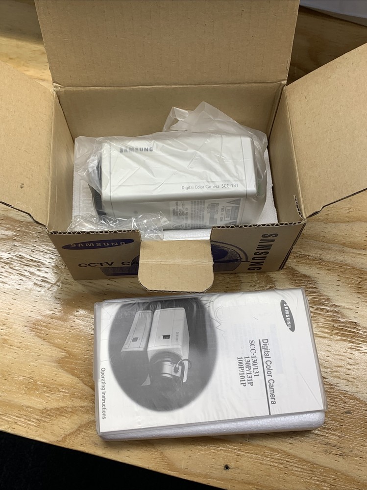 NEW Samsung SCC-131 Color CCTV Camera