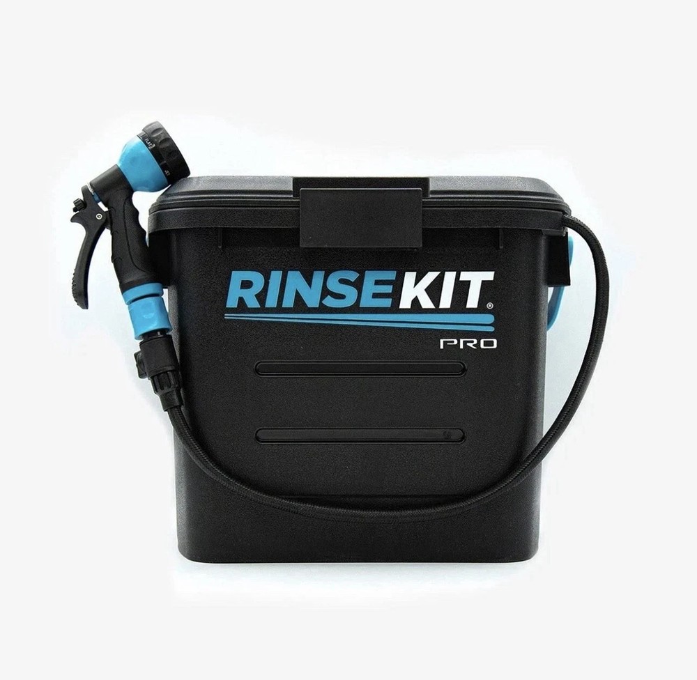 3.5 Gal Rinsekit Pro Battery Pressurized Portable Shower FREE SHIP