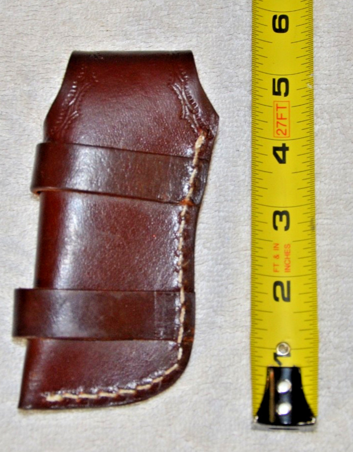 Custom Leather Bushcraft Knife Sheath