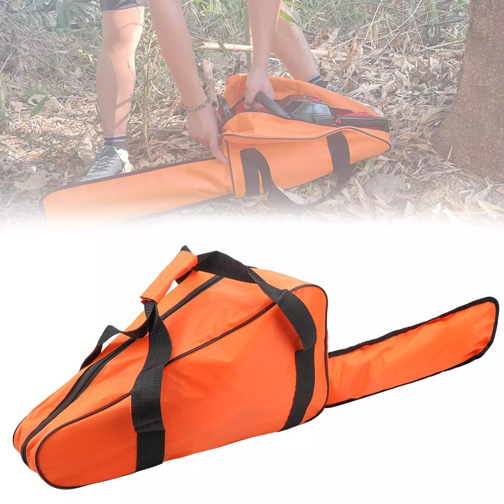 Durable Orange Oxford Cloth Chainsaw Carrying Bag Multi-purpose Tool Bag