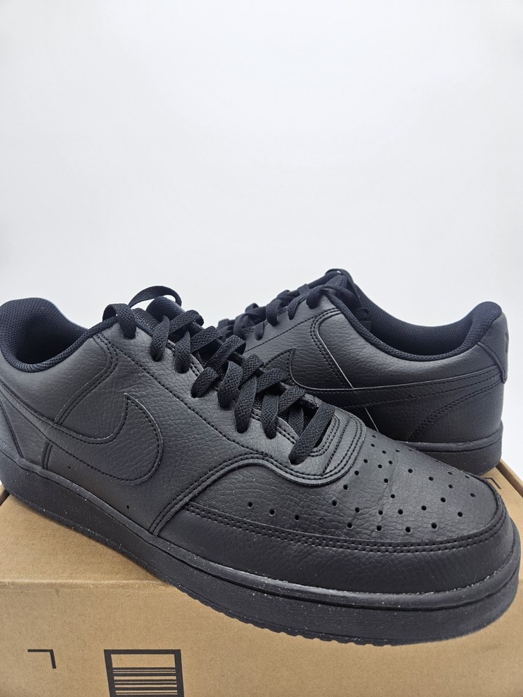 Size 12 - Nike Court Vision Low Triple Black