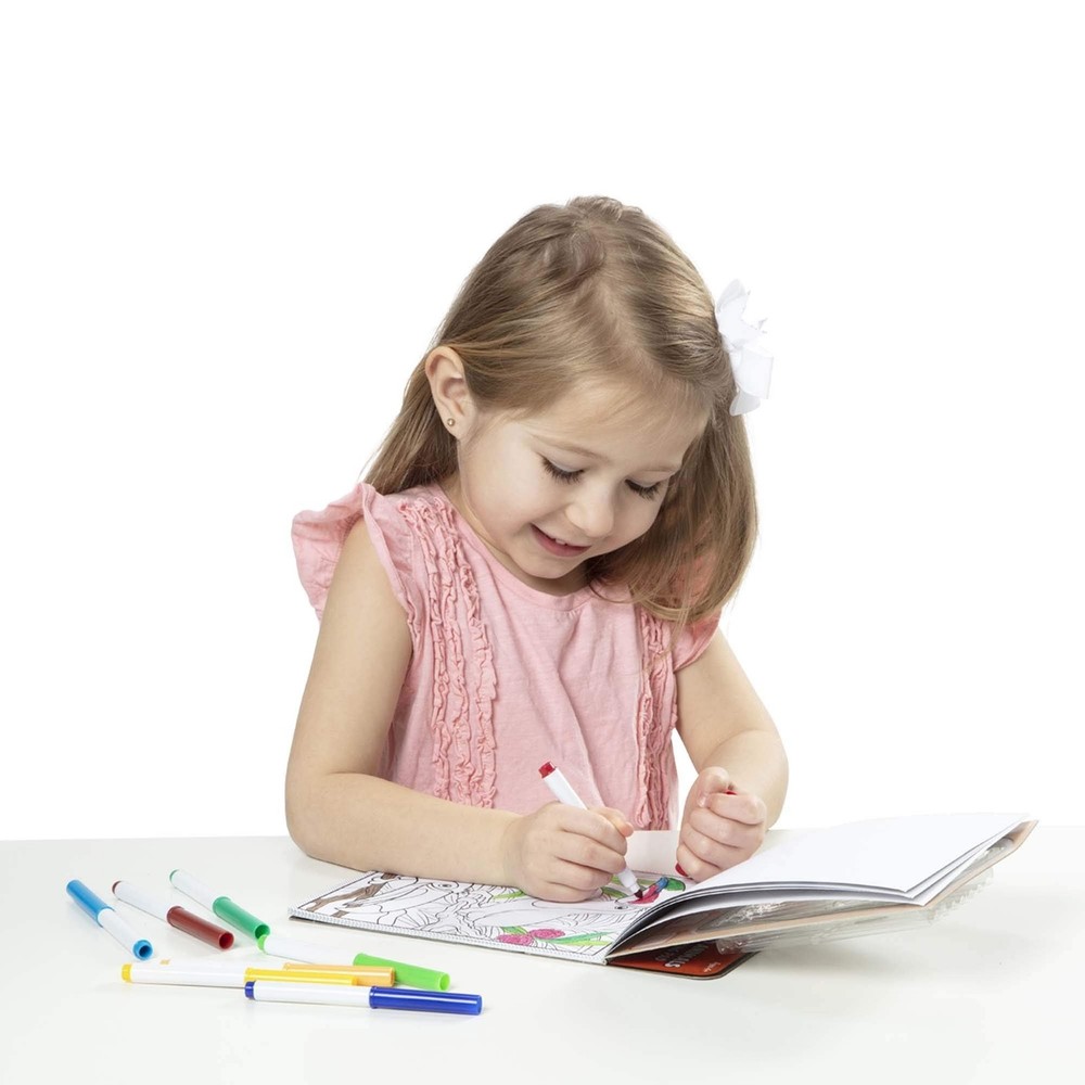 MELISSA & DOUG Magic Pattern Colouring Pad Wild Animals, 1 EA