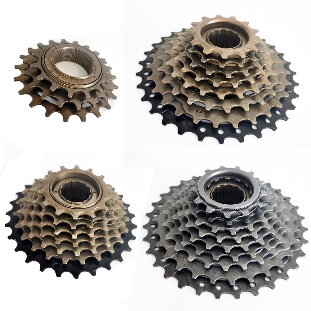 CDH Bike Freewheel 3/7/8/9 Multiple Speed Threaded Bicycle Cogs Gear Sprocket