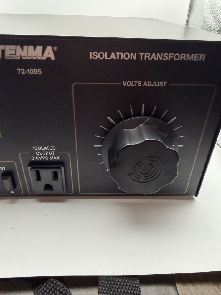Tenma 72-1095 Isolation Transformer / Variac – 3A – Excellent Condition