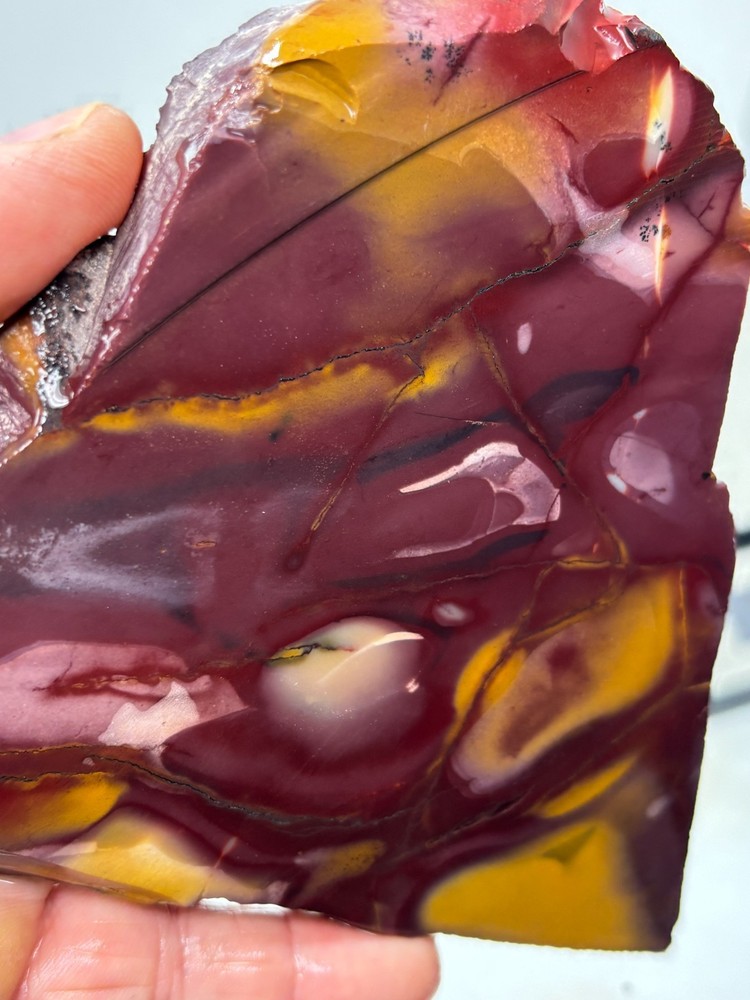 Australian Mookaite Jasper Cabbing Lapidary Collecting Combo ship avail
