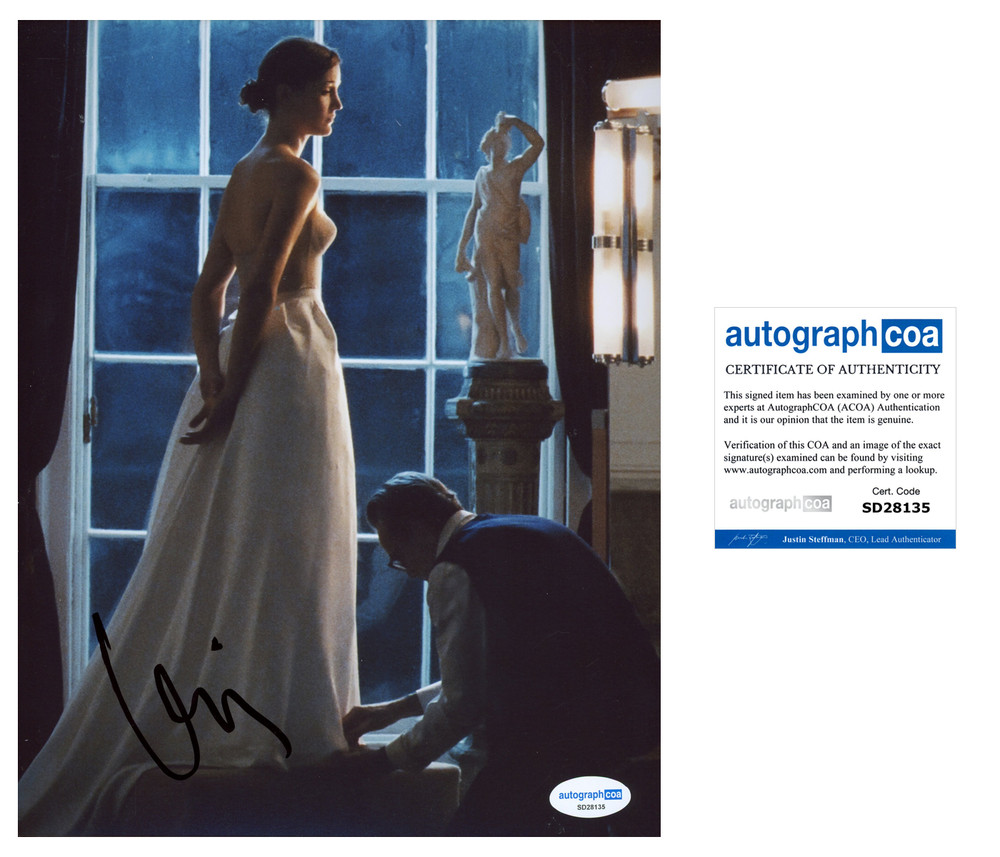 Vicky Krieps signed photo 8x10 ACOA autographed Phantom Thread 3