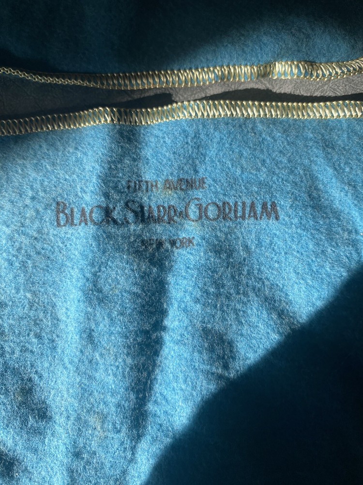 BLACK, STARR AND GORHAM SUGAR BOWL AND CREAMER