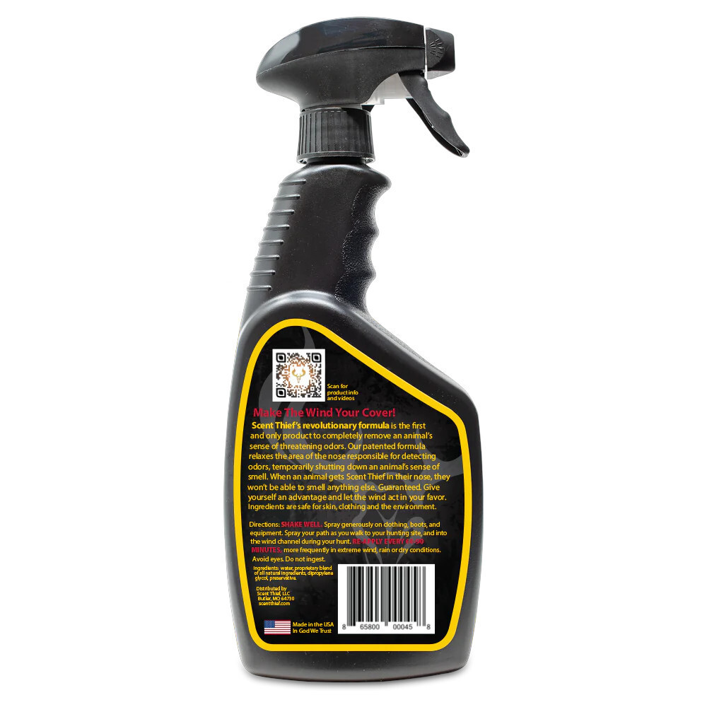 Scent Thief Scent Control Field Spray 24oz Hunting Scent Blocker