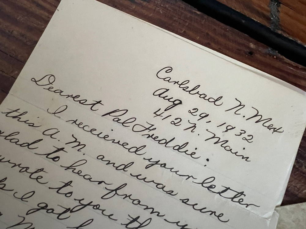 1932 Leon McAuliffe Handwritten Signed Letter