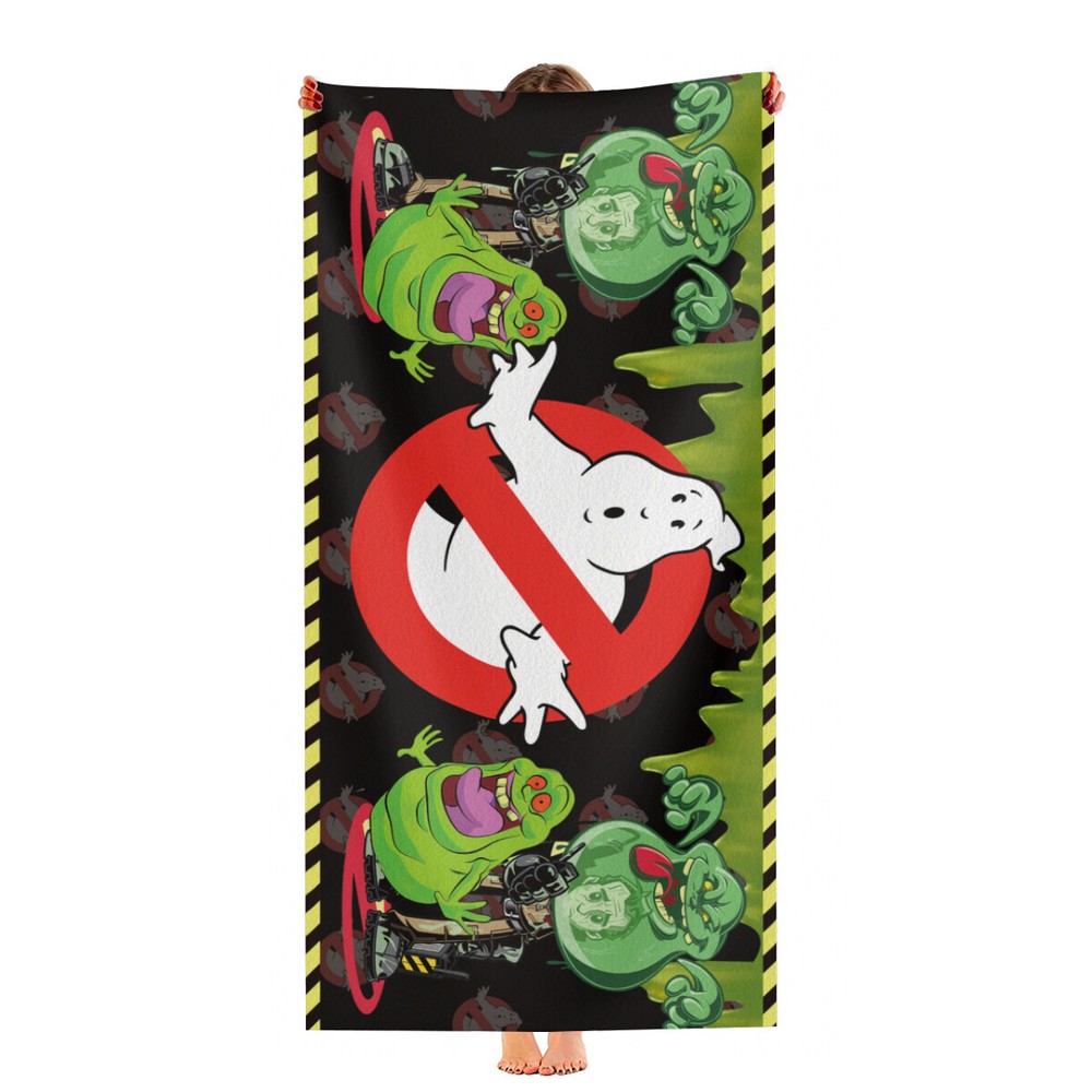 Ghostbusters Beach Towel Quick Drying Microfiber 30"x60" Birthday Gift for Kids