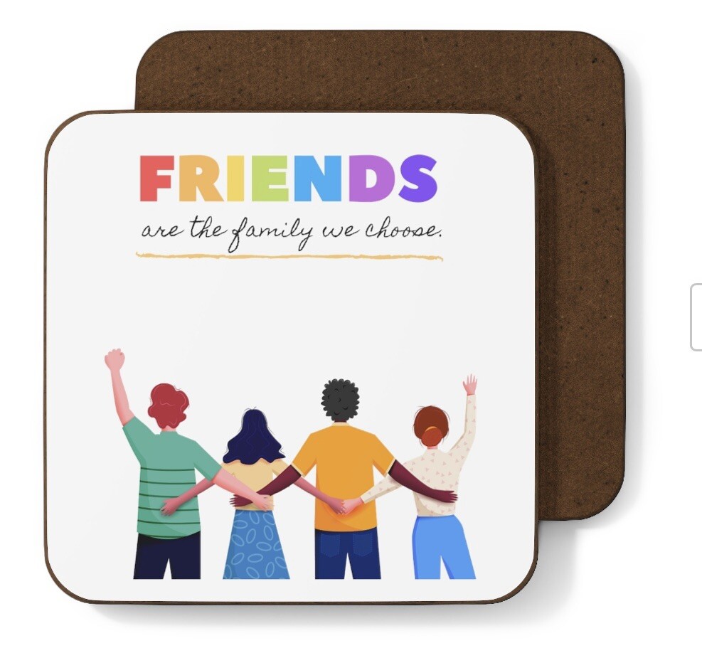 Friendsgiving Coasters Absorbent Heat&Water Resistant