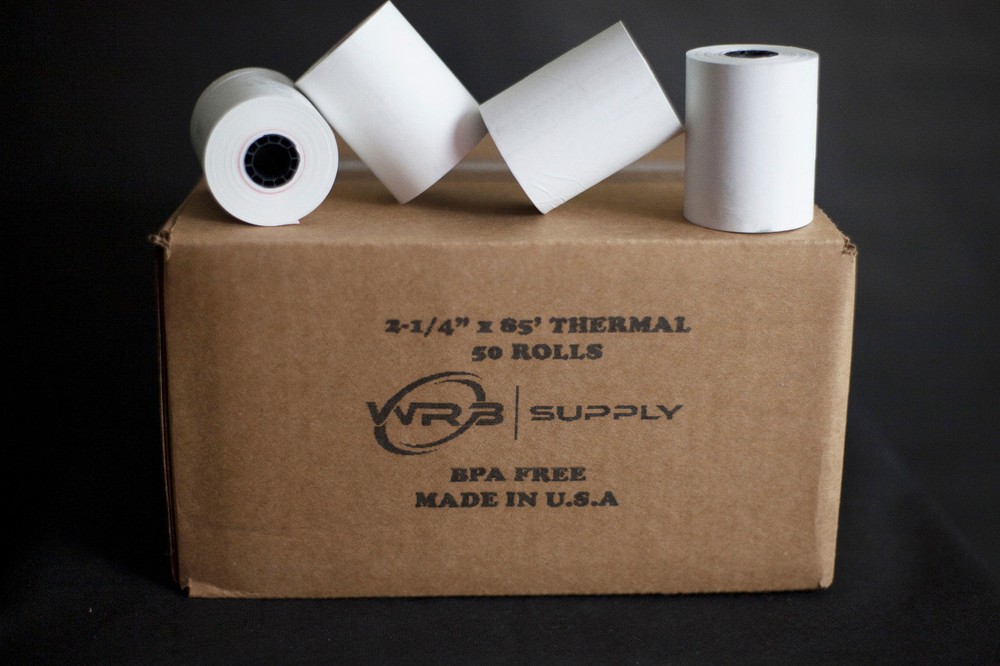 2-1/4" x 85' THERMAL PoS Receipt Paper - 50 NEW Rolls