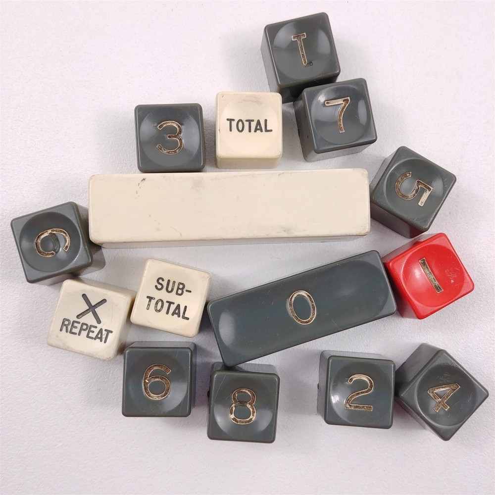 Smith Corona Electric Adding Machine E99 Replacement Numbers Steampunk Craft