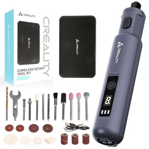 6-Speed Cordless Rotary Tool Kit 24 Accessories 3.7V Rechargeable
