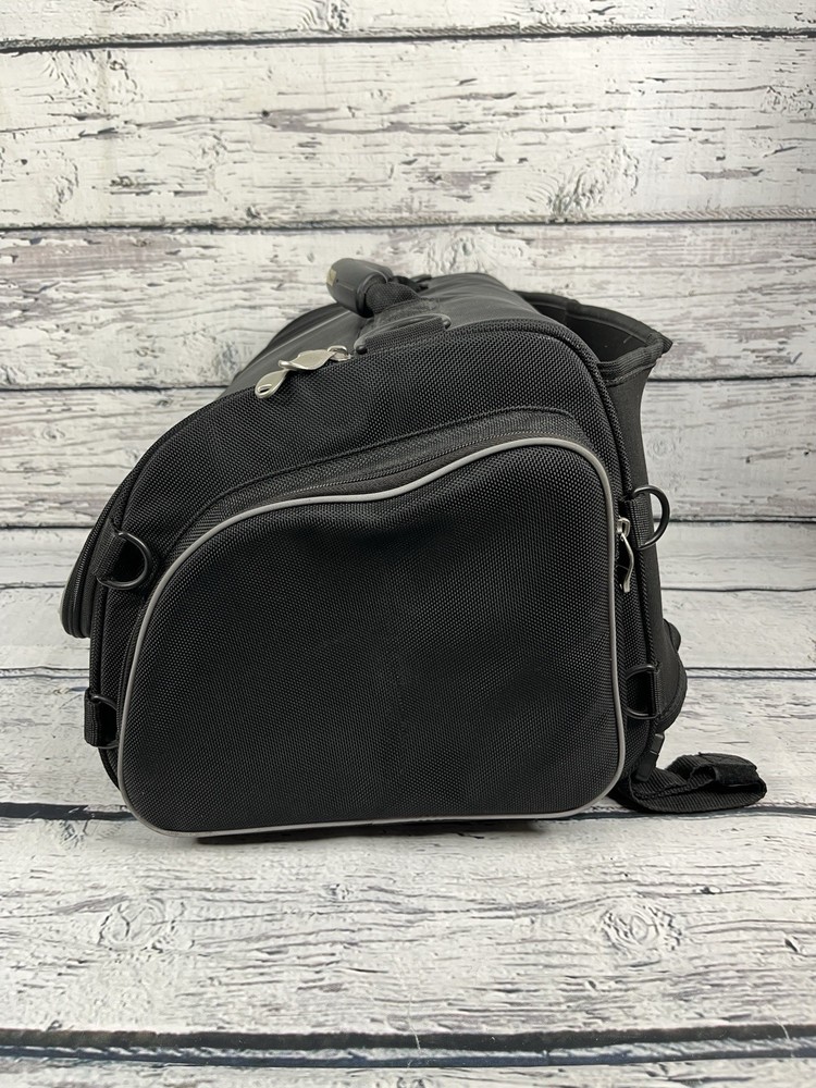 Harley Davidson Black Hard Shell Duffle Storage Bag