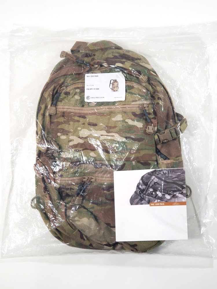 NEW Crye Precision AVS 1000 Tactical Backpack Pack Multicam SOF NSW SEAL DEVGRU
