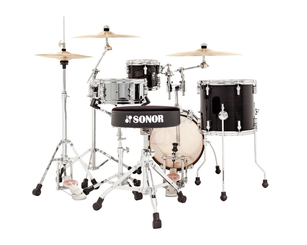 SONOR AQ2 MAPLE MARTINI SET-Transparent Black
