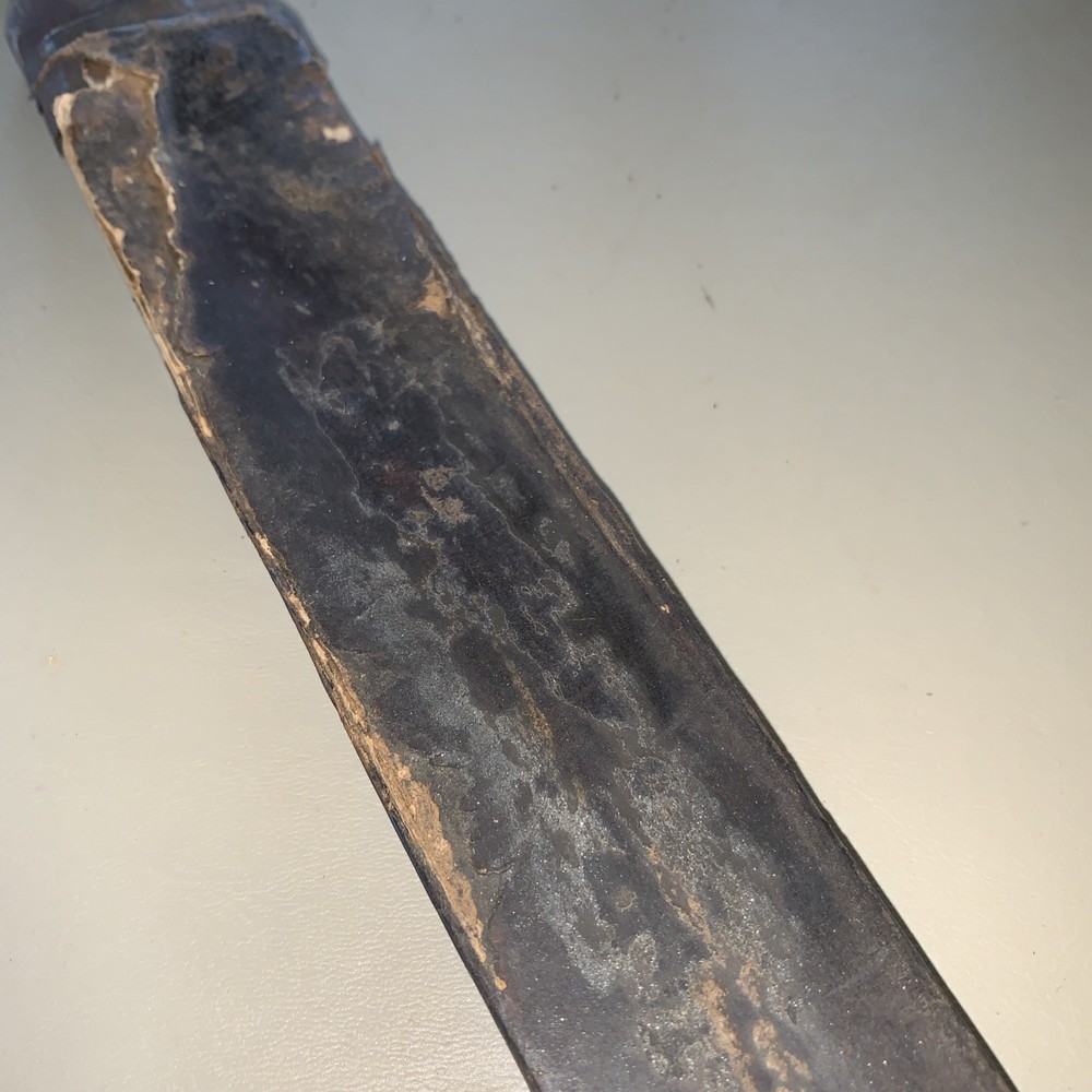 Vintage 1930-40 Leather Razor Strap, Shaving Strop, Or Sharpening Strop. Creates