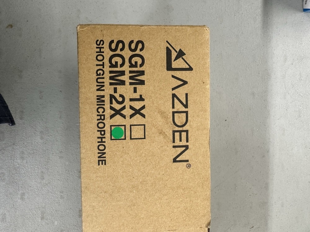 Azden SGM-2X Shotgun Microphone with Foam Cover