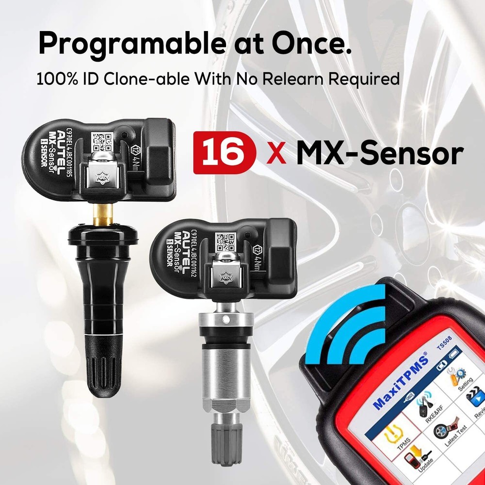 Autel MX-Sensor 2 in 1 Programmable TPMS Sensor for Tire Pressure Tool Universal
