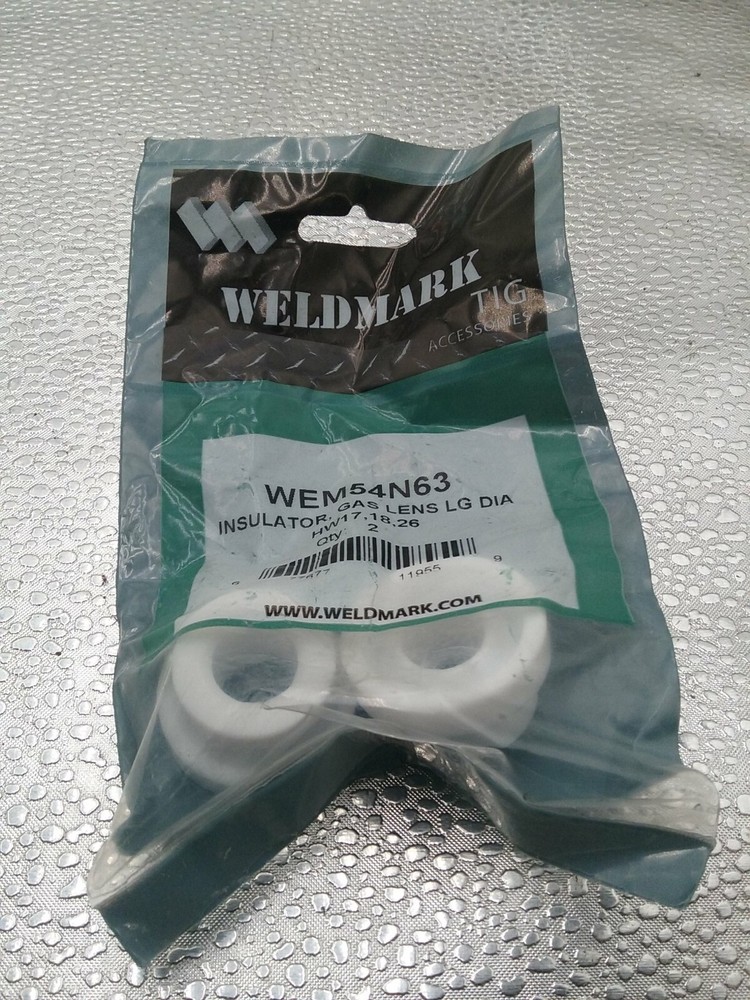 WELDMARK 54N63 Insulator Gas Lens LG TIG torch replacement (2-PACK)